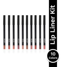 PAC 24H Lip Liner Kit Everyday Nude - 24H Comfortable Wear, Highly Pigmented, Waterproof Smudgeproof