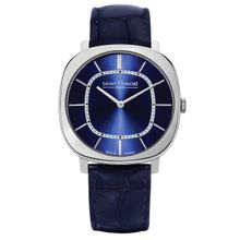 Saint Honore AUTEUIL Navy Blue Round Dial Watch for Men -AU762021 1DFIN (Medium)