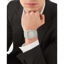 Philipp Plein Men Grey Analog Dial Watch-PWVBA0123 (M)