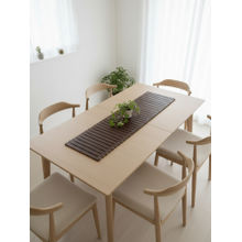 Mason Home Elm Foldable Table Runner - Dark Brown