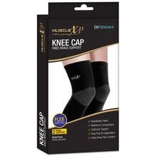 MuscleXP Drfitness+ Knee Cap & Brace Knee Compression Support For Men & Women