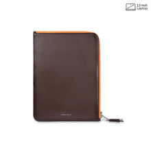Lapis Bard Aster 13-Inch Laptop Sleeve - Dark Brown
