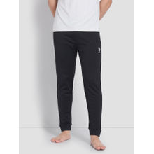 U.S. POLO ASSN. Black High Stretch AJ001 Joggers