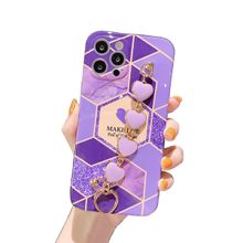 MVYNO Gorgeous Cover with Back Holder for iPhone 11 (Purple Holder)