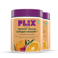 Plix Plant-Based Collagen Builder, Advanced Anti-Ageing Formula - Orange Burst