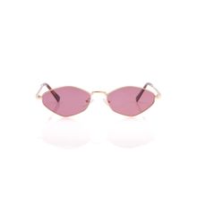 VOX Unisex Blue Diamond Rim Polarised and Uv Protected Lens Sunglasses-Vx010 (56)