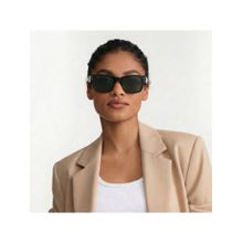 VOX Unisex Square Purple Polarised and Uv Protected Lens Sunglasses-Vx043 (60)