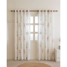 The Home Story Elysian Blossom Floral Printed Window Curtains