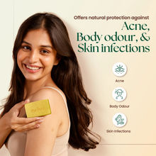 Moha Anti-Acne & Antibacterial Herbal Soap For Clear & Healthy Skin With Herbs - Pack Of 3