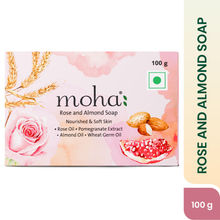 Moha Rose & Almond Soap Nourishing Soap For Soft Radiant Skin