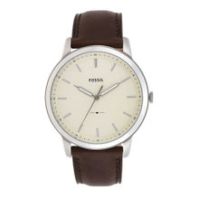 Fossil FS5439 The Minimalist 3H Brown Watch For Men