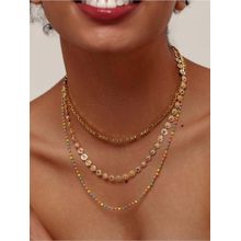 White Lies Disco Layers Necklace