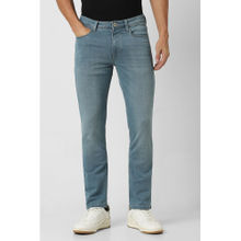 Van Heusen Men Blue Light Wash Slim Fit Jeans