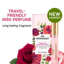 Wanderlust English Country Rose Floral Fragrance EDP For Women Mini Travel Size Perfume