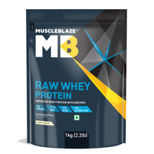 MuscleBlaze Raw Whey Protein Concentrate - Unflavoured