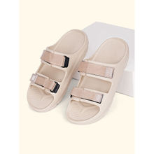 Yoho Beige Wilo Double Strap Sandals for Men