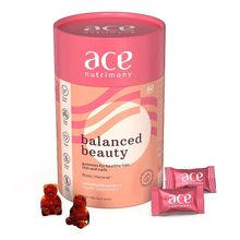 Ace Nutrimony Balanced Beauty Biotin Gummies For Hair, Skin & Nail