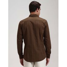 JadeBlue Khaki Slim Fit Formal Trousers