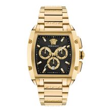 Versace Multifunctional Mens Analog Black Dial Coloured Quartz Watch - VE6H00523 (M)