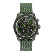 Versace Multifunctional Mens Analog Black Dial Coloured Quartz Watch - VE6K00223 (M)