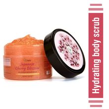 CGG Cosmetics Japanese Cherry Blossom Gel Exfoliating Body Scrub Young, Hydrating Skin