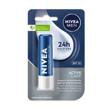 NIVEA MEN Lip Balm - Active Care SPF 15 for 24h Moisture