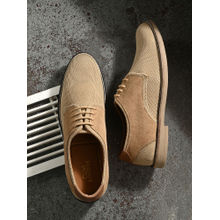 CLOG LONDON Men Beige Casual Derbies