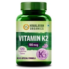 Himalayan Organics Vitamin K2 100 Mcg/serving For Strong Bones & Healthy Heart