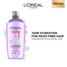 LOreal Paris Hyaluron Moisture Anti-frizz Shampoo With Hyaluronic Acid For 72 HR Dehydrated Hair