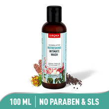 Sirona Natural Intimate Wash, Reduces Odor, Itching, Maintains PH Balance, No Paraben & SLS