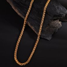 VIRAASI Men Gold Plated Statement Link Chain