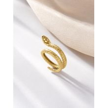 Palmonas Venom Glow Serpent Ring for Women - Waterproof and Anti-Tarnish