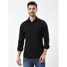 Being Human Men's Black Casual Shirt