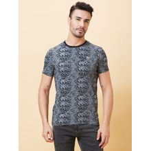 Being Human Men's Crew Neck Black T-shirt