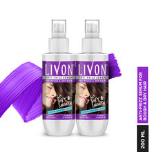 Livon Hair Serum for Women for Dry and Rough Hair, 24-hour frizz-free Smoothness (Pack of 2)