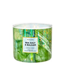 Bath & Body Works Sea Salt & Balsam 3-Wick Candle