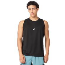ASICS Men's Black Polyester Sports Tank Top