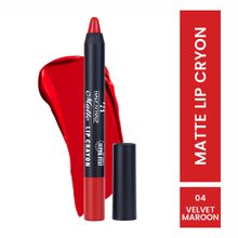 Half N Half Matte Velvet Soft & Long Lasting 24h Super Stay Lip Crayon