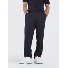 Puma Men Blue Solid Trackpant
