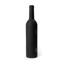 Ez Life Sombre 5 Pieces Wine Accessory Kit - Silicon & Metal - Black