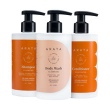 Arata Cleansing & Nourishing Shower Power Set