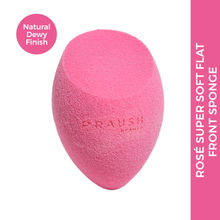 Praush Beauty Rose Super Soft Flat Front Sponge - Pink