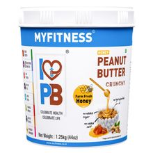 MyFitness Peanut Butter - Natural Honey Crunchy
