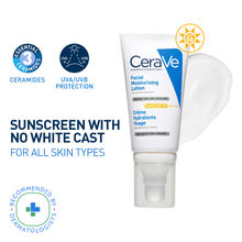 CeraVe AM Facial Moisturizier With Sunscreen SPF 50 UVB + UVA, Dermatologist Recommended Day Cream