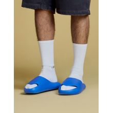 Ludic Life Blue Solid Sliders