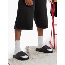 Ludic Life Black Solid Sliders