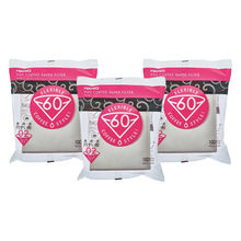 TGL Co. Hario V60 Filter Papers - White 100 Count Paper - 02 Size Pack of 3