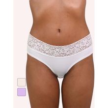 TFW Women Hipster Solid Panties with Lace Trims (Pack of 3)