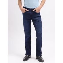 LINDBERGH Men Blue Solid Bootcut Mid-Rise Jeans