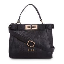 ELLE Black Satchel Handbag for Women